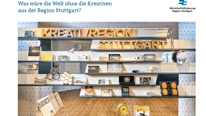 Postkarten-Set Kreativregion Stuttgart